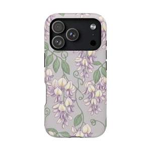 Floral Wisteria Magnetic Impact-resistant Phone Case - Mobile Cases