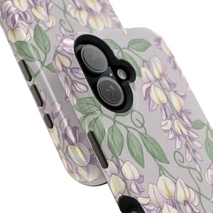 Floral Wisteria Magnetic Impact-resistant Phone Case - Mobile Cases