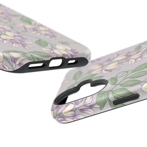Floral Wisteria Magnetic Impact-resistant Phone Case - Mobile Cases