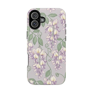 Floral Wisteria Magnetic Impact-resistant Phone Case - Mobile Cases