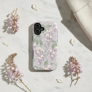 Floral Wisteria Magnetic Impact-resistant Phone Case - Mobile Cases