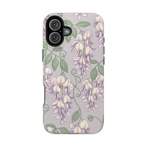 Floral Wisteria Magnetic Impact-resistant Phone Case - Mobile Cases