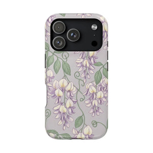 Floral Wisteria Magnetic Impact-resistant Phone Case - Mobile Cases
