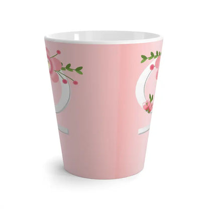 Sip in Style: Floral Woman Symbol Latte Mug for Coffee Lovers! - 12oz