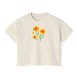 Women’s Boxy Tee Comfortable Casual Wear Summer Top - Dipaliz - T-shirts