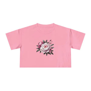 Women’s Crop Tee Casual Chic Spring Style - Dipaliz - Bubblegum / Xs - T-shirts