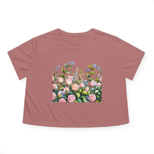 Vibrant Flowy Cropped Tee - Garden Lovers Summer - Dipaliz - T-shirts - s