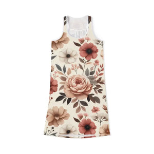 Racerback Dress High Cut Neckline for Summer Parties - Dipaliz - Dresses