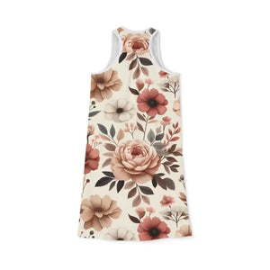 Racerback Dress High Cut Neckline for Summer Parties - Dipaliz - Dresses