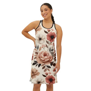 Racerback Dress High Cut Neckline for Summer Parties - Dipaliz - Dresses