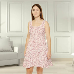 Women’s Skater Dress Boho Style Garden Party Summer Flowy - Dipaliz - Xs - Dresses