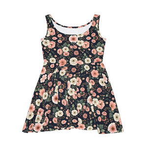 Floral Skater Dress – Cute Summer Party - Dipaliz - Dresses - Xs