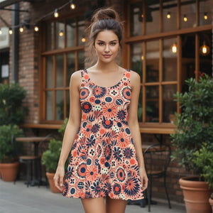 Floral Summer Dress – Garden Party Outfit - Dipaliz - Dresses - Xs