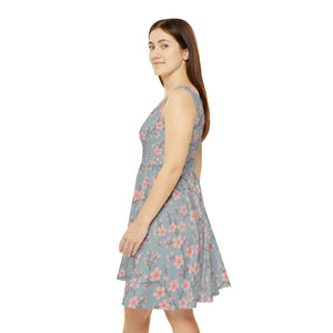 Floral Skater Dress – Summer Party Outfit - Dipaliz - Dresses - s