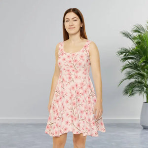 Women’s Skater Dress - Premium Floral Print Style - Dipaliz - Xs - Dresses