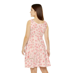 Women’s Skater Dress - Premium Floral Print Style - Dipaliz - Dresses
