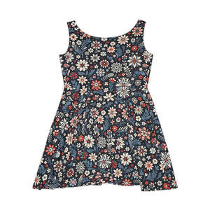 Stylish Summer Vibrant Skater Dress Casual Outfit - Dipaliz - Dresses