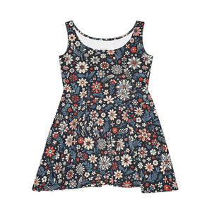 Stylish Summer Vibrant Skater Dress Casual Outfit - Dipaliz - Dresses