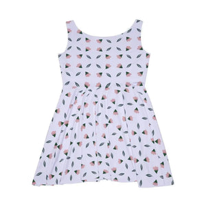 Floral Women’s Skater Dress Polyester Spandex - Dipaliz - Dresses