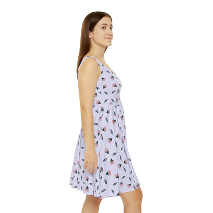 Floral Women’s Skater Dress: Make a Bold Fashion Statement! - Dresses