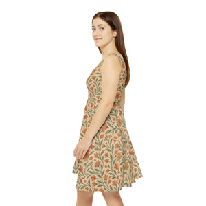 Women’s Skater Dress – Premium Floral Summer - Dipaliz - Dresses - Xs