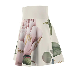 Vibrant Floral Print Skater Skirt - Spring Style - Dipaliz - Skirts - Xs
