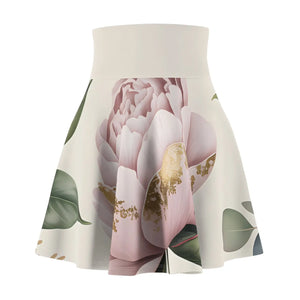 Vibrant Floral Print Skater Skirt - Spring Style - Dipaliz - Skirts - Xs