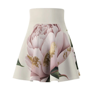 Vibrant Floral Print Skater Skirt - Spring Style - Dipaliz - Skirts - Xs