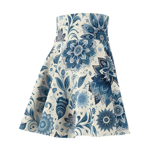 Floral Women’s Skater Skirt - Stunning Boho Chic - Dipaliz - Skirts - Xs