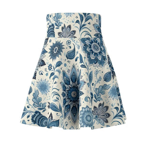 Floral Women’s Skater Skirt - Stunning Boho Chic - Dipaliz - Skirts - Xs