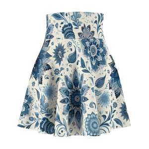 Floral Women’s Skater Skirt - Stunning Boho Chic - Dipaliz - Skirts - Xs