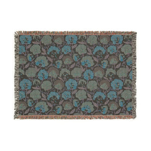 DipaliZ retro rose blanket in artwork weave and photo weave finishes