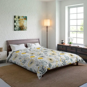 Grey Pattern Comforter Elevates Bedroom Style - Dipaliz - Quilts & Comforters