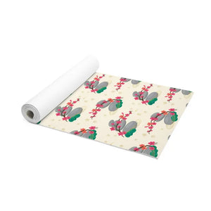 Foam Yoga Mat - Floral Zen Blossom Pattern - Dipaliz - 24” x 72” - & Pilates Mats