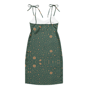 Emerald Green Midi – Built-in Bra Support - Dipaliz - Dresses - Xs