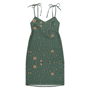 Emerald Green Midi – Built-in Bra Support - Dipaliz - Dresses - Xs