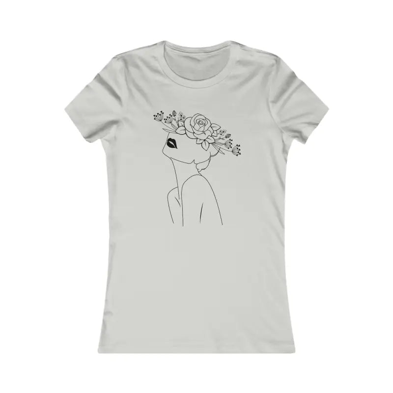 Floral Chic Hat: your New Favorite Women’s Tee! - T-shirt