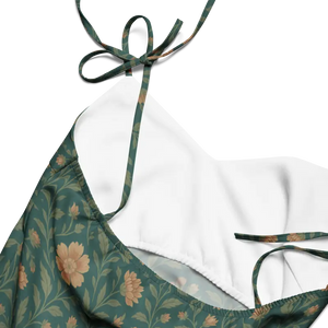 Emerald Green Midi Dress Built-in Bra Support - Dipaliz - Dresses