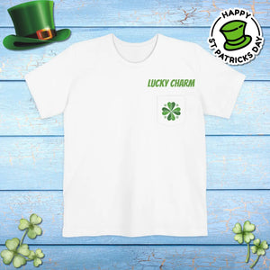 Soft Cotton Unisex Pocket Tee St Patricks Day Dipaliz - T-shirts