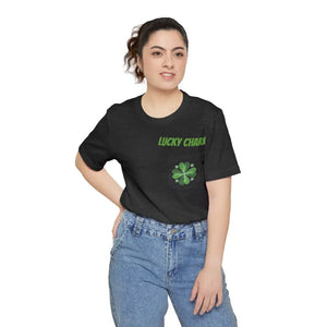Unisex Pocket Tee - Lucky Irish Charm Style - Dipaliz - T-shirts