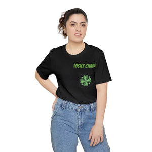 Unisex Pocket Tee - Lucky Irish Charm Style - Dipaliz - T-shirts