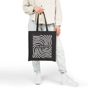Abstract Canvas Tote Bag - Durable Cotton - Dipaliz - Bags
