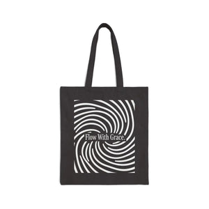 Abstract Canvas Tote Bag - Durable Cotton - Dipaliz - Bags