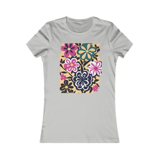 Flower Art Women’s Favorite Tee - T-shirt