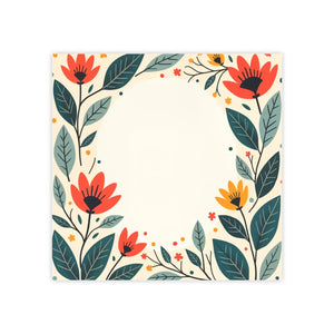 Vibrant Flower Border Sticky Notes Spark Dazzling Ideas Dipaliz