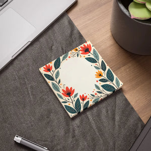 Vibrant Flower Border Sticky Notes Spark Dazzling Ideas Dipaliz