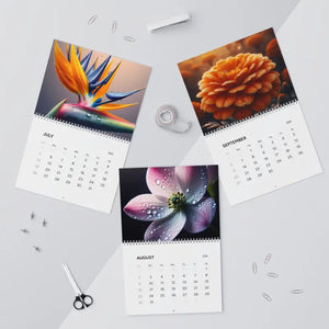 Flower Closeups Calendar 2026 - Vibrant Wall Planner - Dipaliz - Calendars