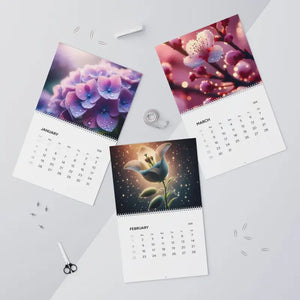 Flower Closeups Calendar 2026 - Vibrant Wall Planner - Dipaliz - Calendars