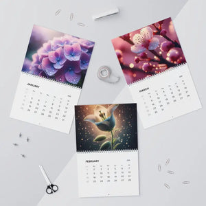 Flower Closeups Calendar 2026 - Vibrant Wall Planner - Dipaliz - Calendars