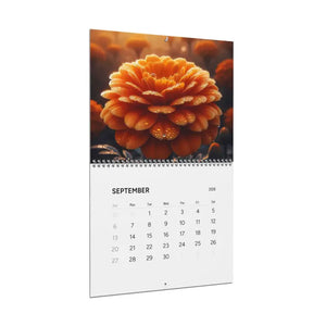 Flower Closeups Calendar 2026 - Vibrant Wall Planner - Dipaliz - Calendars